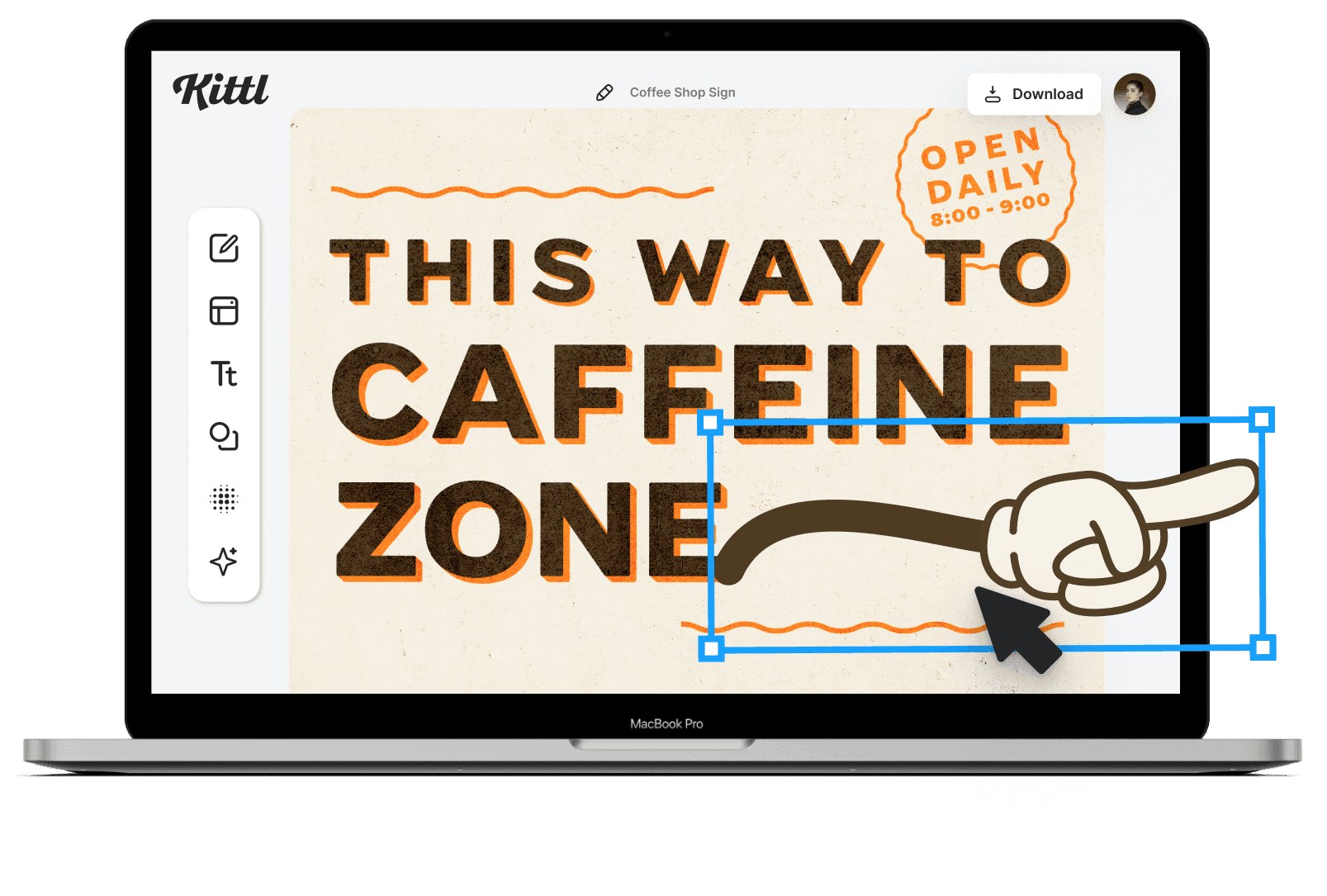 Free Online Sign Maker - Create Custom Signage Designs | Kittl